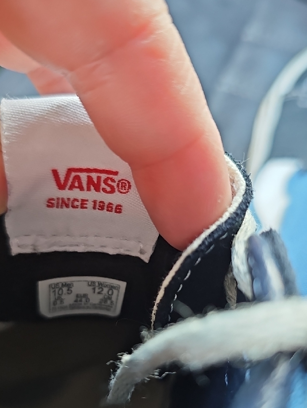 Vans Hightop Unisex Mens 10.5 Womens 12 - Picture 4 of 7